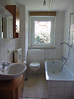 Einblick in das Bad