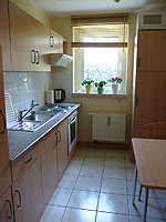 voll ausgestattete Küche